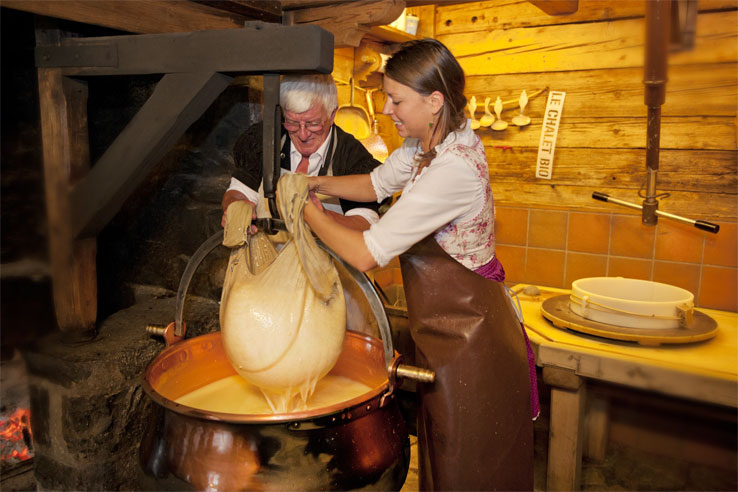 Traditional cheese making